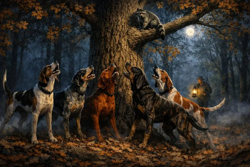 The Different Styles of Coonhounds