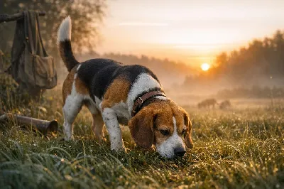 The History of Beagles as Hunting Dogs
