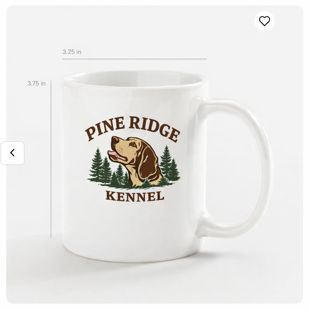Custom Hound Dog Coffee Mug